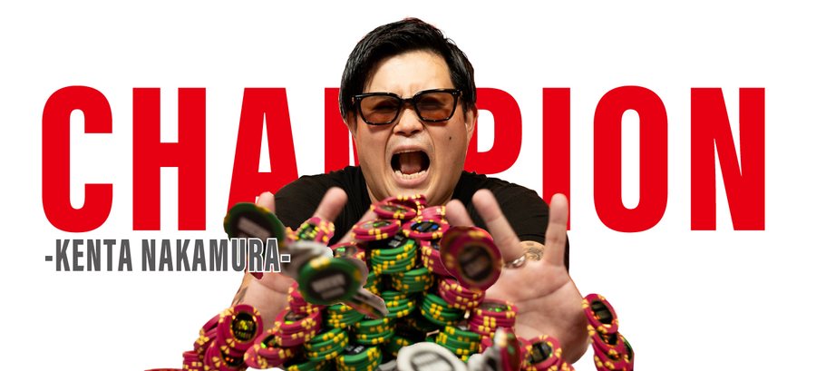 NIPPON SERIES FUKUOKA 2025 メインイベントチャンピオン KENTA NAKAMURA