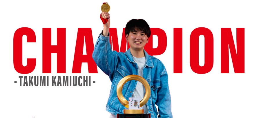 NIPPON SERIES OSAKA 2024 メインイベントチャンピオン TAKUMI KAMIUCHI