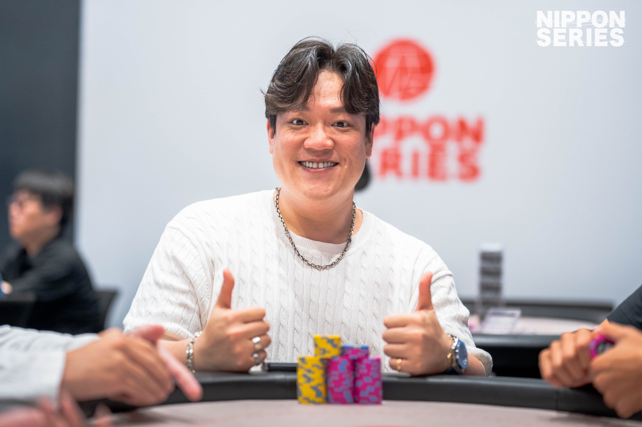 #11 Mystery Bounty レジストレーションクローズ時のチップリーダー告知
