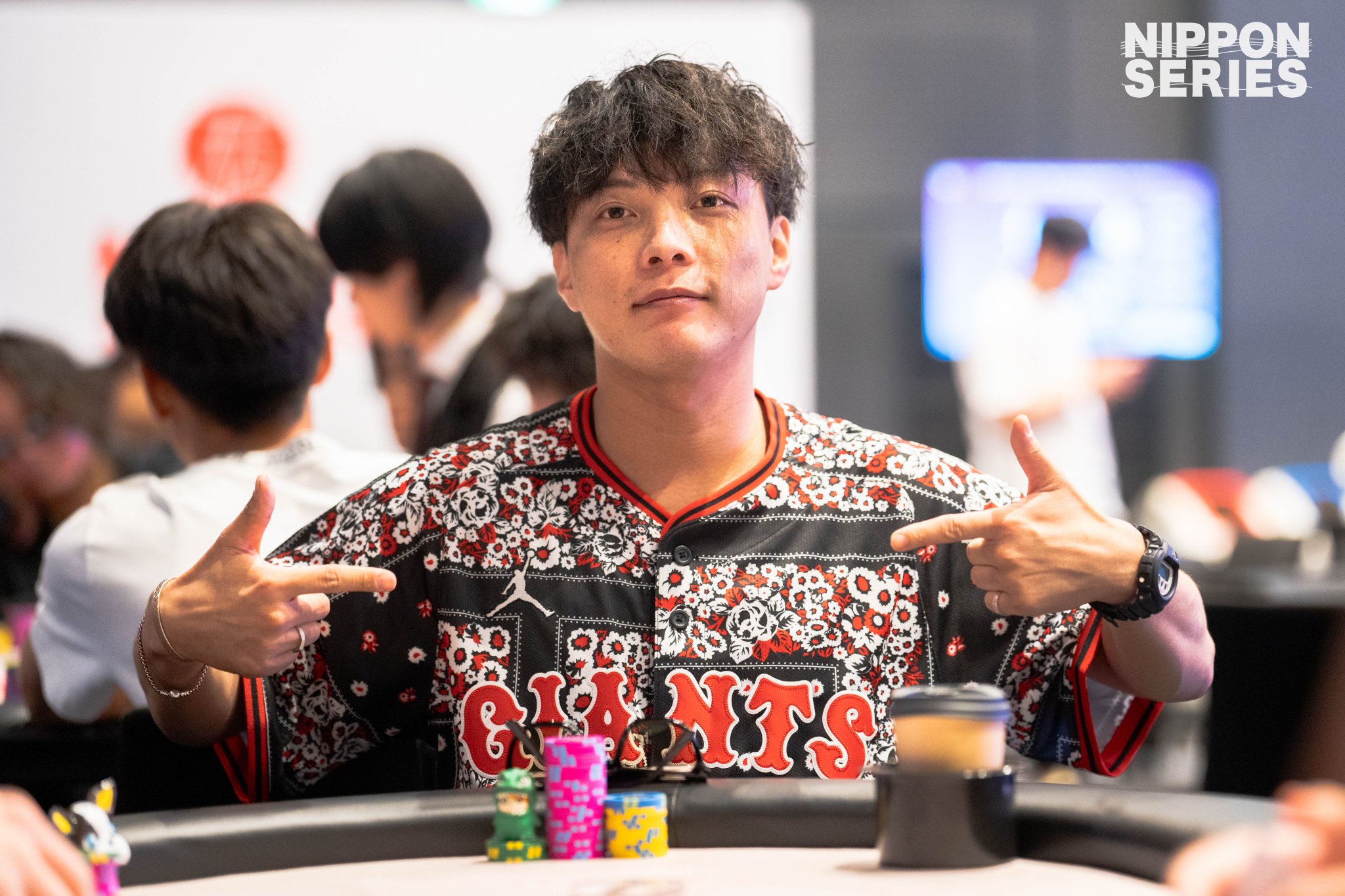 Day 1B レジストレーションクローズ時のチップリーダー告知